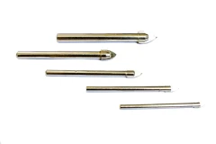 Набор сверл по стеклу и плитке 5пр.(4,5,6,8,10мм),в кейсе