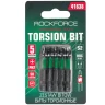 Биты торсионные магнитные крестовые РН2х50мм, 1/4''(5шт.), в блистере