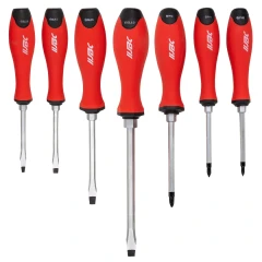 Набор отверток силовых магнитных 7пр SL3.5x75мм, SL5.5x75мм, SL6.5x100мм, SL8х150мм, РН0х75мм, РН1х75мм, РН2х100мм)