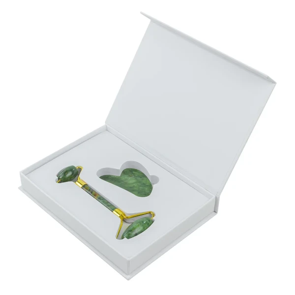 Набор(Массажный ролик+скребок гуаша)