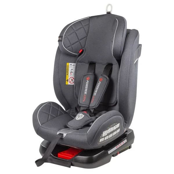 Кресло детское с ISOFIX KBH308 Dark Gray/ Light Gray 0-36кг