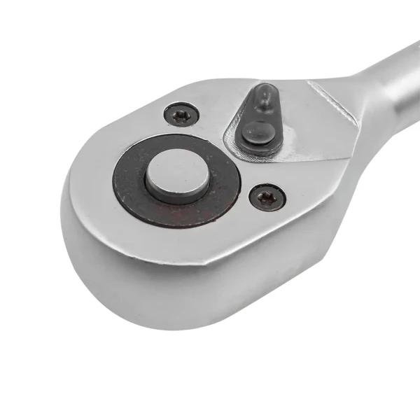 Трещотка реверсивная с резиновой ручкой 3/8''(L-205мм, 45зуб)