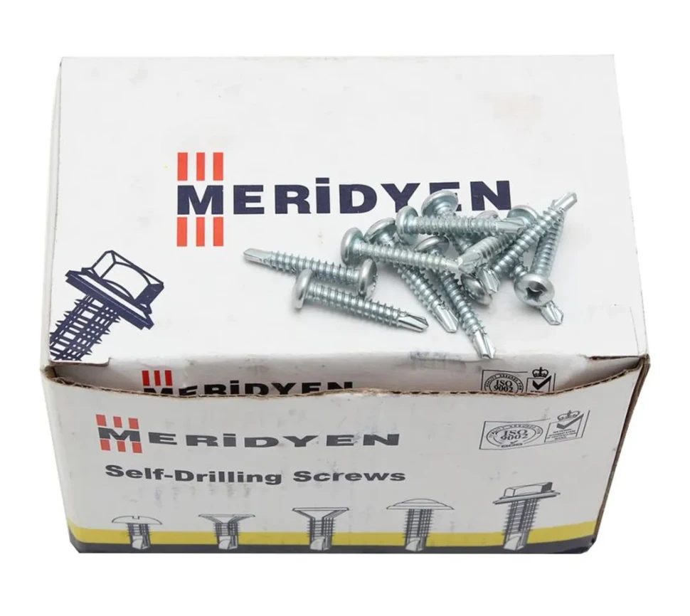 Pan head screw, self drilling, galvanized (1000шт)