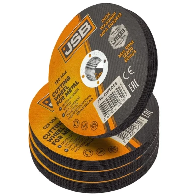 Круг отрезной по металлу и нержавеющей стали 125x1.2x22.2мм (к-т 40 шт)