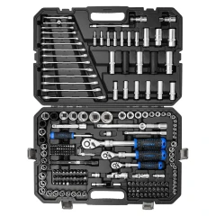 Набор инструментов 216пр. 1/4'', 3/8'', 1/2''(6гр.)
