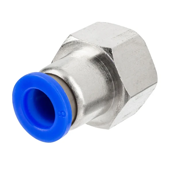 Фитинг для пластиковых трубок 8мм с внутренней резьбой 3/8''