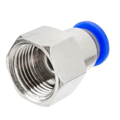 Фитинг для пластиковых трубок 8мм с внутренней резьбой 3/8''