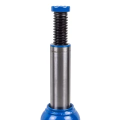 Домкрат гидравлический бутылочный, 10т (с предохранительным клапаном, минимальная высота: 190 мм, ход штока: 110 мм, ход винта: 60 мм, максимальная вы