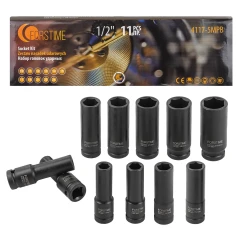 Набор головок ударных глубоких 11пр.1/2'' (6-гр.)(10-15,17,19,21,22,24),в кейсе
