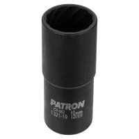 Головка-экстрактор, ударная двухсторонняя 1/2'', 19мм (6/12гр. (сорв.гр.)