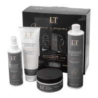 Набор косметики ''Очищение и защита''(шампунь,кондиционер,крем спрей,скраб для кожи головы)