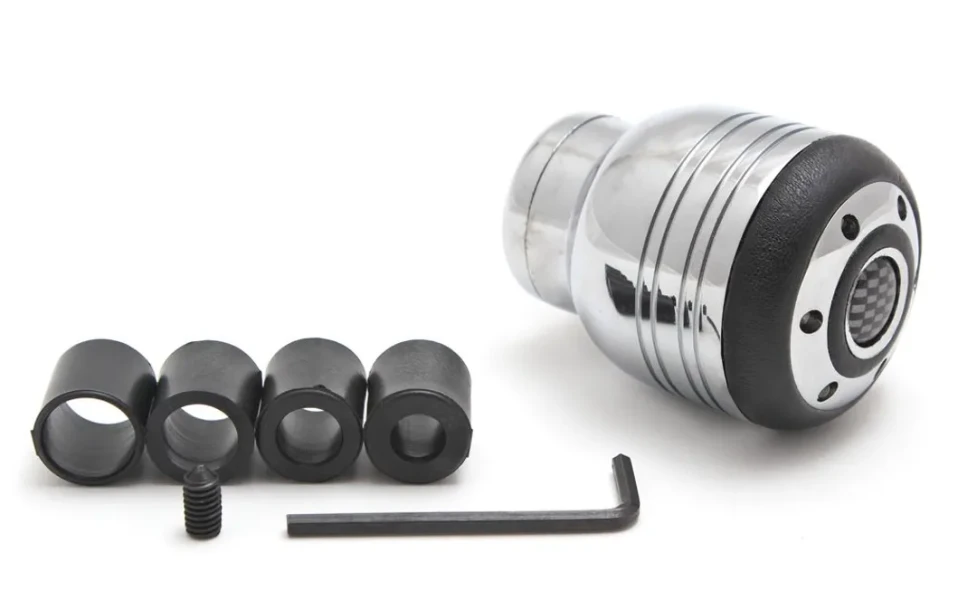 Ручка на КПП FR-6029 Black/chrome с подсветкой
