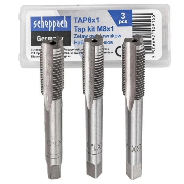 Метчик M8x1 (3шт)