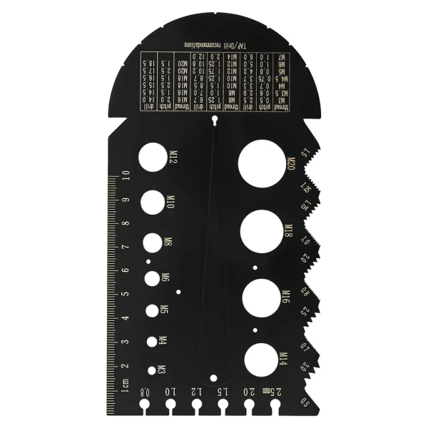 Шаблон измерительный многофункциональный