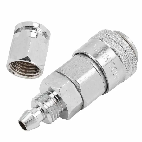 Быстроразъем под шланг 8х10 мм (железо, тип USA)