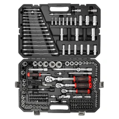 Набор инструментов 216пр. 1/4'', 3/8'', 1/2''(6гр.)