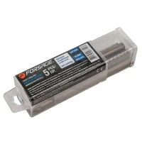 Сверло по металлу 10мм HSS+Co (5шт), в пластиковом футляре