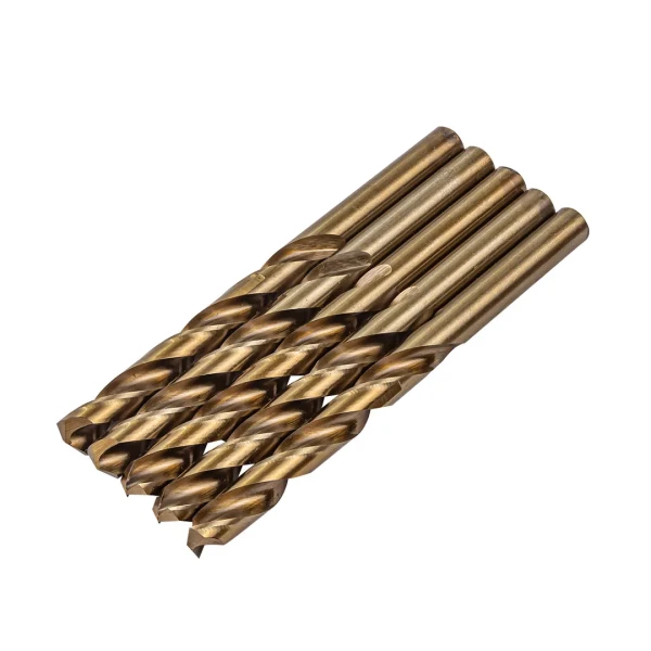 Сверло по металлу 10мм HSS+Co (5шт), в пластиковом футляре