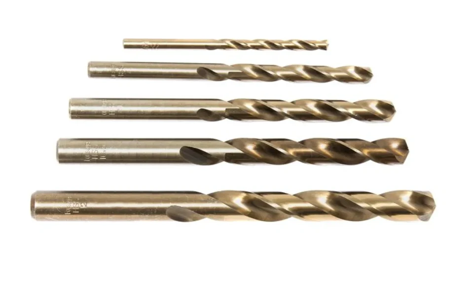 Сверло по металлу 10мм HSS+Co (5шт), в пластиковом футляре