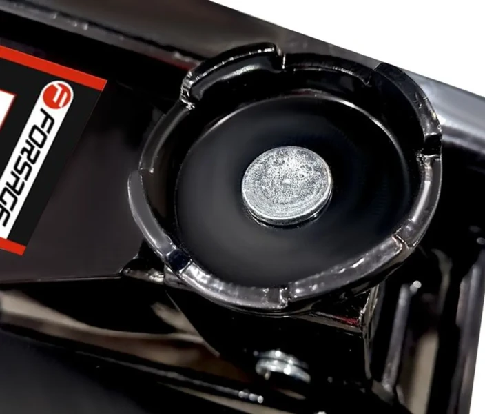 Домкрат подкатной гидравлический низкопрофильный 2т с резиновой накладкой (h min - 80мм, h max - 380мм)