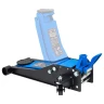 Домкрат подкатной гидравлический низкопрофильный двухпоршневой с резиновой накладкой и быстрым подьемом 3т (h min 75мм, h max 465мм)