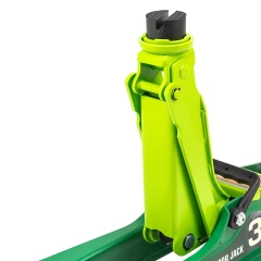 Домкрат подкатной гидравлический низкопрофильный 3т (поворотная ручка 360°,h min 85мм, h max 385мм)