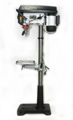 Станок сверлильный напольный (220В, 750Вт, 260-3000об/мин, диаметр сверла - 3-16мм, 12 скоростей)
