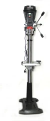 Станок сверлильный напольный (220В, 750Вт, 260-3000об/мин, диаметр сверла - 3-16мм, 12 скоростей)