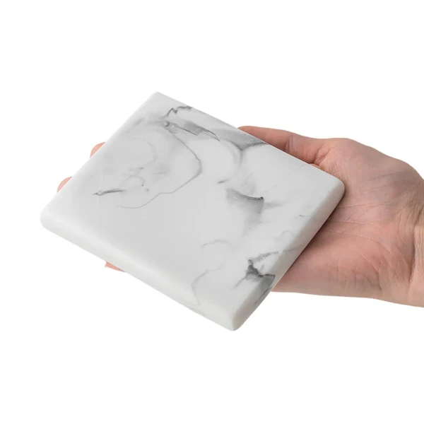 Набор для ванной комнаты 4пр. (мыльница, дозатор для мыла, подставка для зубных щеток, подставка для косметических аксессуаров)