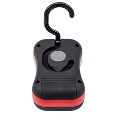 Фонарик переносной светодиодный в комплекте с батарейками (торцевой свет 4LED, боковой свет CUB, 3xAAA), в блистере