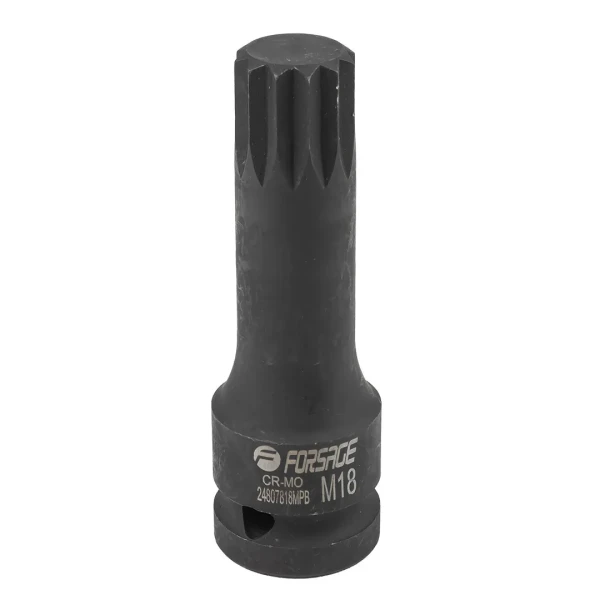 Головка-бита SPLINE ударная M18,1/2''