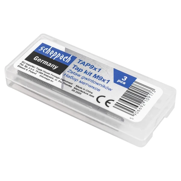 Метчик M9x1 (3шт)