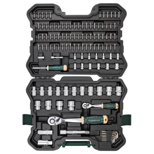 Набор инструментов 115пр. 1/4'', 1/2''(6гр.)