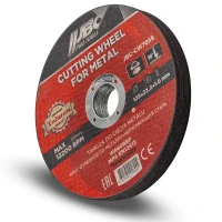 Круг отрезной по металлу и нержавеющей стали 125x1.0x22.2мм (к-т 10 шт)