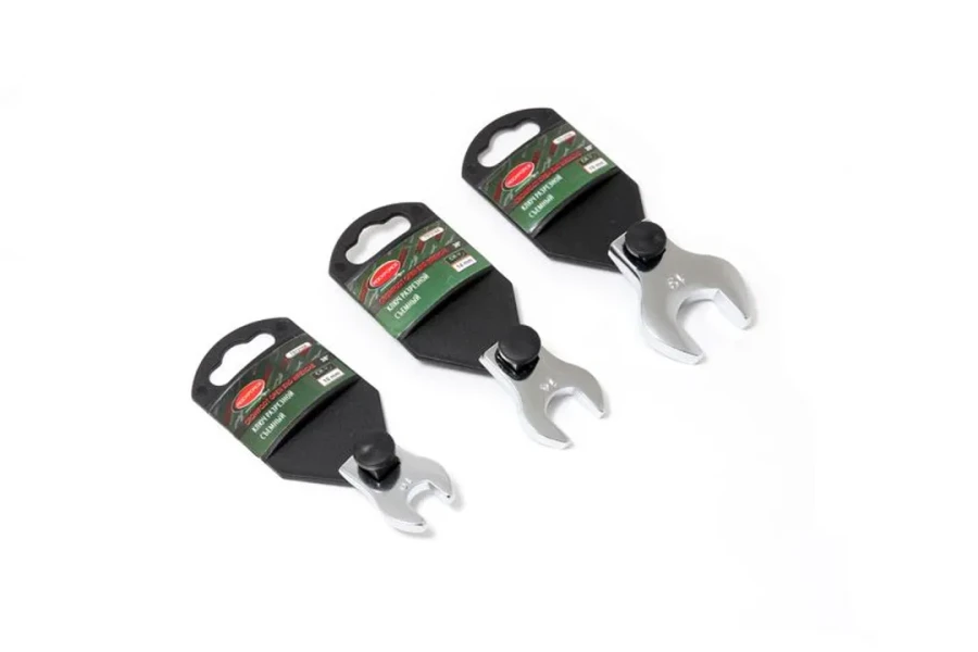 Ключ рожковый съемный 14мм, на пластиковом держателе