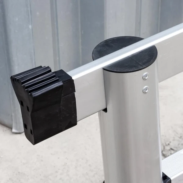 Лестница телескопическая алюм. бытовая 5.0м (13 ступ.)