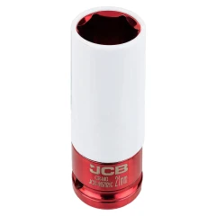 Головка ударная глубокая для литых дисков с защитным кожухом 21мм, 1/2''