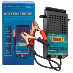 Тестер аккумуляторных батарей цифровой 12V, 100A, 200Ah