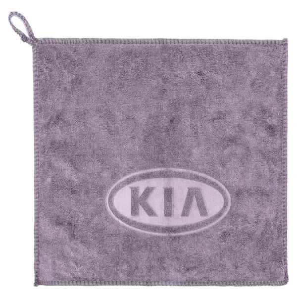 Салфетка чистящая микрофибра с логотипом 30*30 см (3шт/уп)