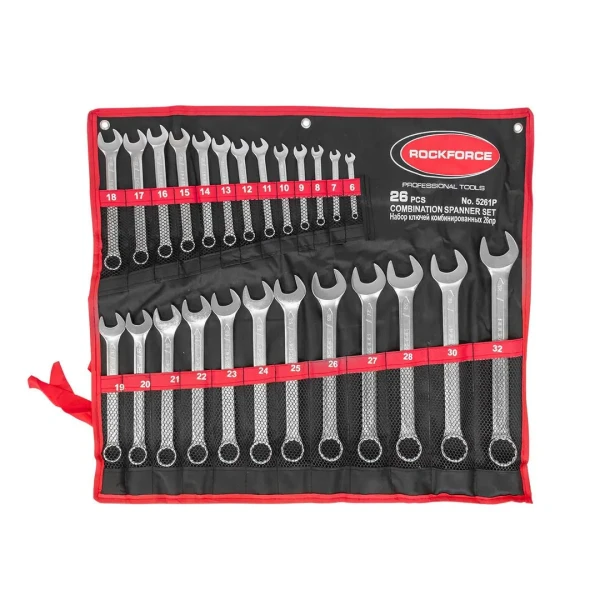 Набор ключей комбинированных 25пр.