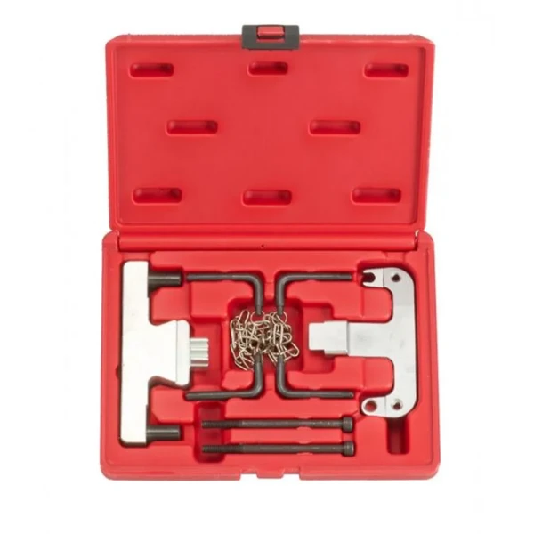 Набор фиксаторов для обслуживания двигателей Mercedes-Benz, Chrysler, Jeep (2.2 CRD, 2.7 CRD), в кейсе