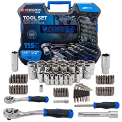 Набор инструментов 115пр. 1/4'', 1/2''(6гр.)