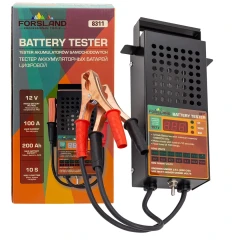 Тестер аккумуляторных батарей цифровой 12V, 100A, 200Ah