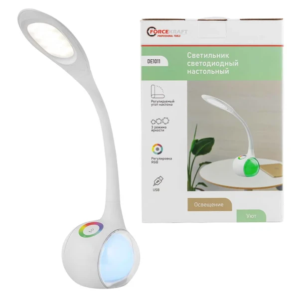 Светильник светодиодный настольный (220В)