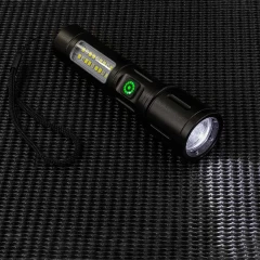 Фонарь ручной аккумуляторный (6 режимов работы, аккум. 1200мАч, время работы 2-4ч, время зар. 3ч, алюм. корпус) в пластиковом кейсе