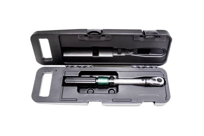 Ключ динамометрический щелчкового типа с быстрой фиксацией ''Premium''5-25Нм,1/4'',в пластиковом кейсе