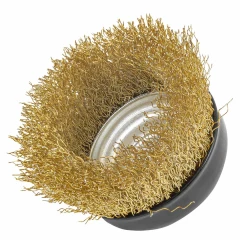 Кордщетка чашеобразная латунная для УШМ 60мм (М14)