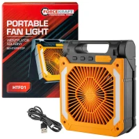 Вентилятор аккумуляторный портативный (1-6Вт)