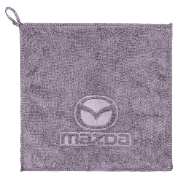 Салфетка чистящая микрофибра с логотипом 30*30 см (3шт/уп)