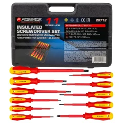 Отвертки диэлектрические, набор 11пр.